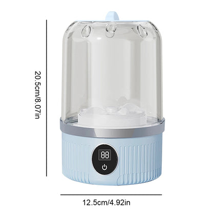 Mini Underwear Washer Rechargeable 1L Electric Socks Washing Machine Household Small Wireless Portable Laundry Underwear Cleaner