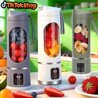 The Ultimate Portable Blender! Rechargeable USB & Compact for Smoothies on the Go - Perfect for Travel, Back to School & Gym! Leak-Proof Design, Makes Shakes & Baby Food in Seconds Cup Juicer Rechargeable Mini Blender Vegetables